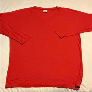 CAbi Women’s Vibrant Red Long Sleeve Tee